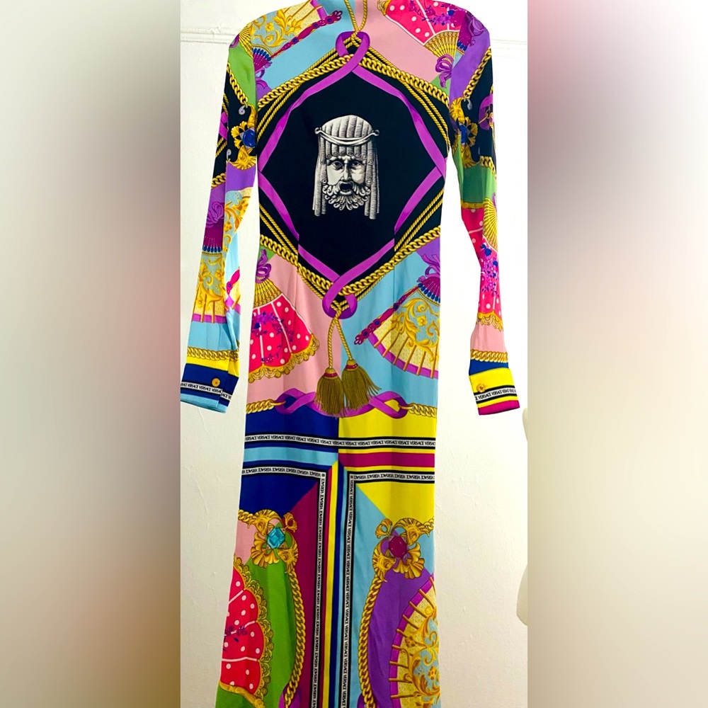 Multicolor Versace Dress for Women